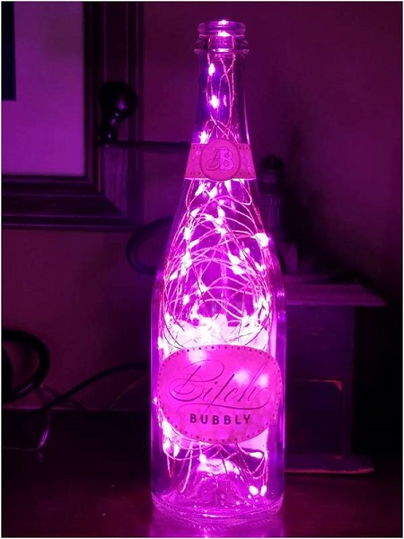 DIY Light Up Bottle