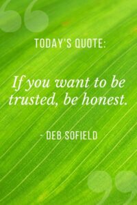 Deb Sofield Quote