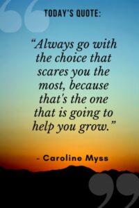 Caroline Myss Quote