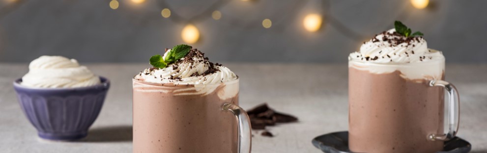 PEPPERMINT COCONUT HOT CHOCOLATE