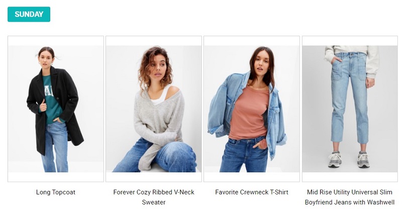 GAP FACTORY OUTFITS OF THE WEEK