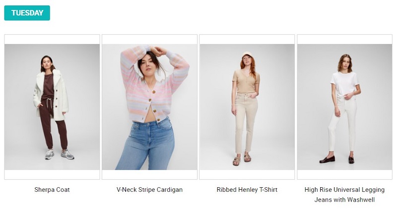 GAP FACTORY OUTFITS OF THE WEEK