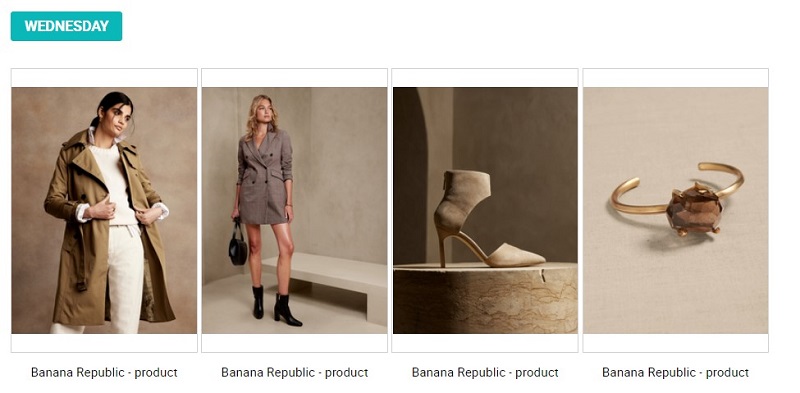 BANANA REPUBLIC OUTFITS OF THE WEEK